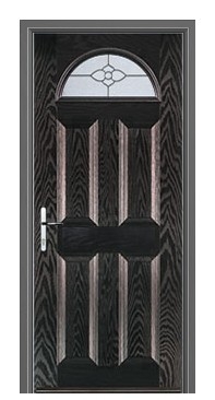 Composite Door : SCD - 9802 (Tiger Stripes Black)