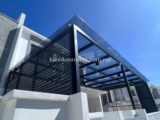 Laminated Glass Roofing 