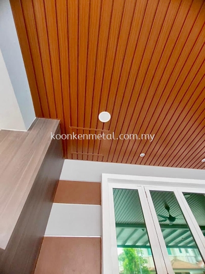 Aluminium Strips Ceiling (Concrete Slab)