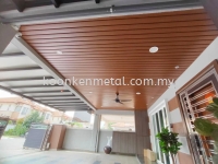 Aluminium Strips Ceiling (Concrete Slab)