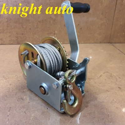 Hand Gear Winch 600LBS Wire Rope 4.2x8m ID33679 