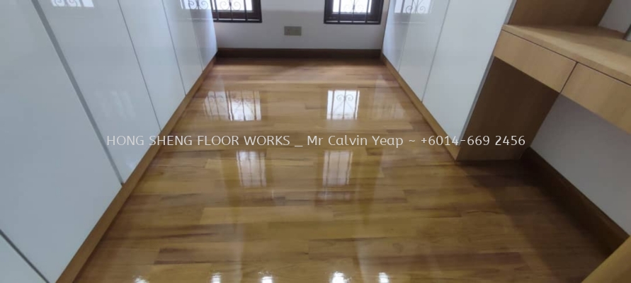 Solid wood polishing _ Kuala Lumpur Area