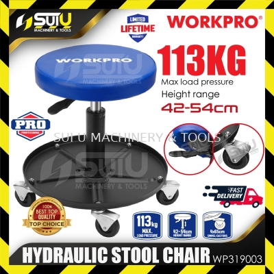 WORKPRO WP319003 Hydraulic Stool Chair (Max Load : 113kg)