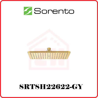 SORENTO ABS Rain Shower Head SRTSH22622-GY