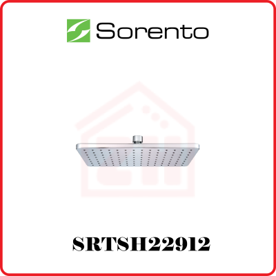 SORENTO Chrome Surface ABS Rain Shower Head SRTSH22912