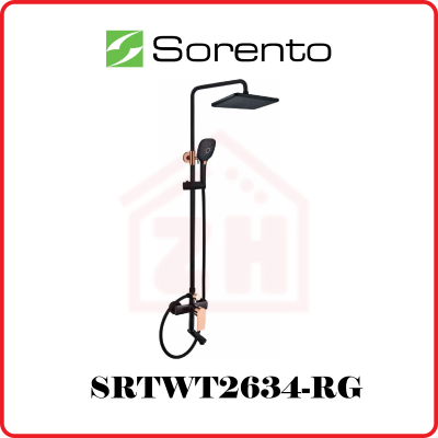 SORENTO 3 Ways Exposed Shower Set SRTWT2634-RG