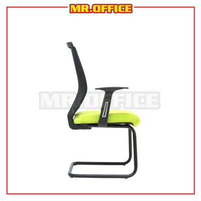 MR OFFICE : E-2757S MECH VISITOR MESH CHAIR