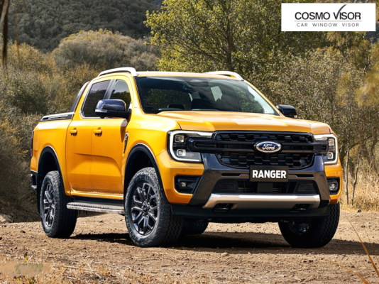 FORD RANGER 2022 - ABOVE = COSMO DOOR VISOR