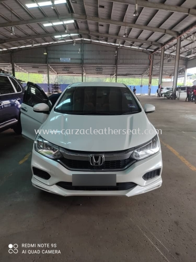 HONDA CITY SEAT REPLACE LEATHER & DOOR PANEL WRAPPING