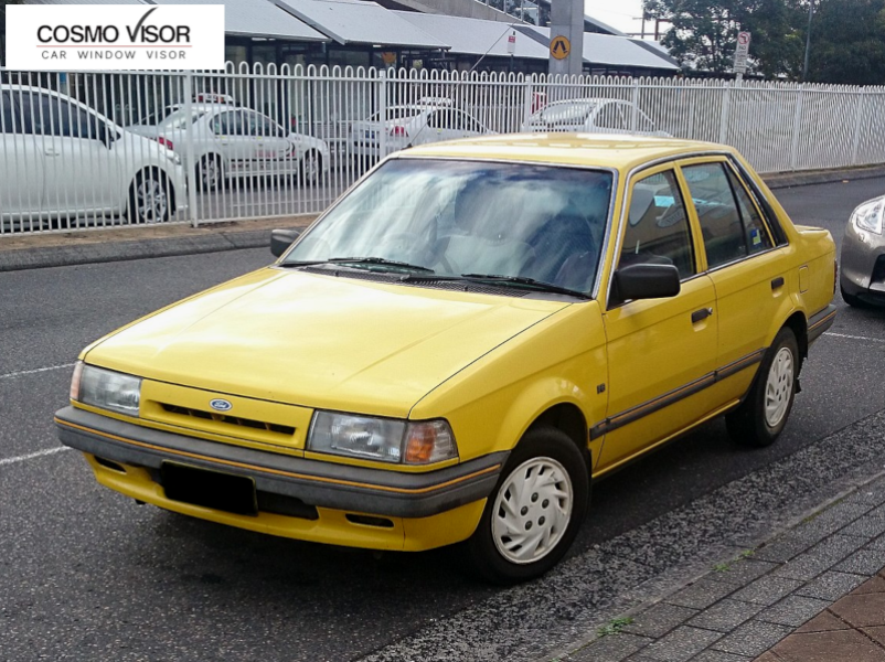 FORD LASER (SEDAN / HATCHBACK) 1985 - 1993 = COSMO DOOR VISOR