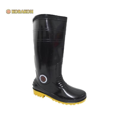HIGH CUT PULL ON WATER BOOT (R 7000-BK) (SN.L / AS.X)