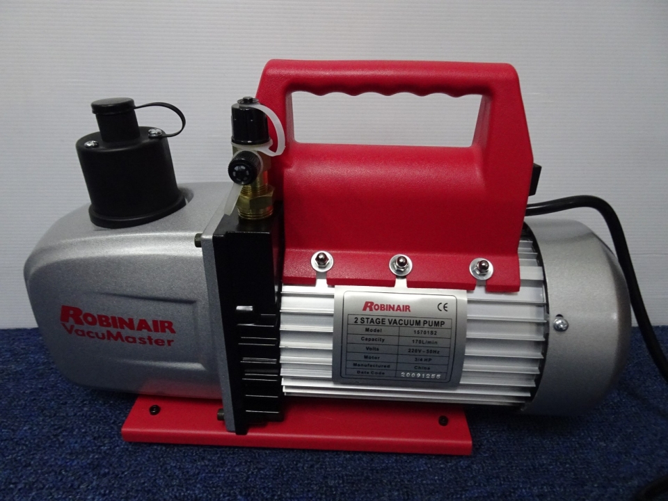 ROBINAIR VACUMASTER (RAPTOR) VACUUM PUMP (MADE IN CHINA)