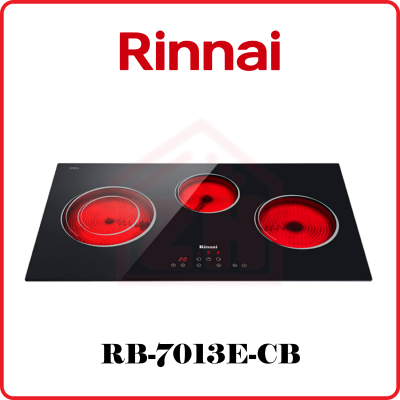 RINNAI 70cm 3-zone Vitroceramic Hob RB-7013E-CB