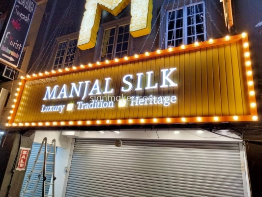 3D Front Lit Signage Installed at Klang 