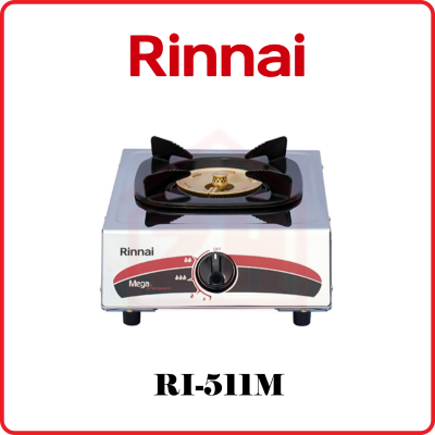 RINNAI Double Ring Burner Gas Stove RI-511M