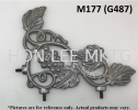 ALUMINIUM / STEEL GATE FLOWER M177  M177  GATE FLOWERS GATE STEEL FLOWER & LEAF &  DECORATION