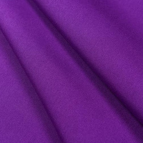 Curtain Fabric : CFC -619 (Big Purple) Common Monochrome Curtain Fabric Curtain Cloth Textile / Curtain Fabric Choose Sample / Pattern Chart