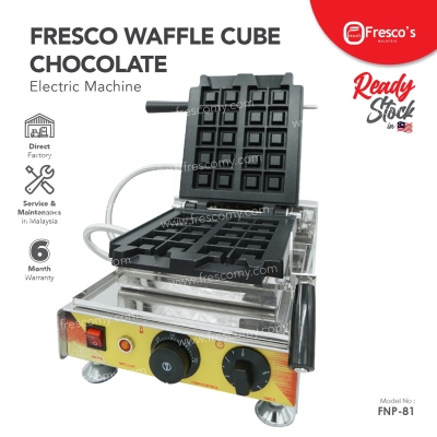 Fresco Waffle Cube Chocolate Machine