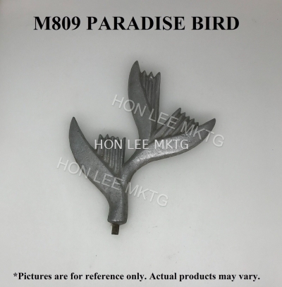 WROUGHT IRON / STEEL GATE FLOWER PARADISE BIRD WIF M809