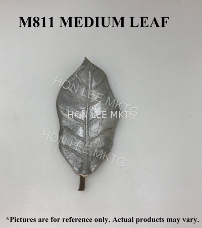 WROUGHT IRON / STEEL GATE FLOWER MEDIUM LEAF M811 