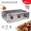 Takoyaki Machine Gas 3 Plate Big Holes 45mm Machine Takoyaki Machine