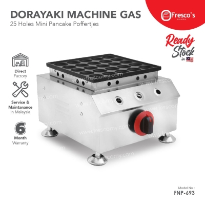 Dorayaki Dutch Mini Pancake Poffertjes Maker Machine Gas