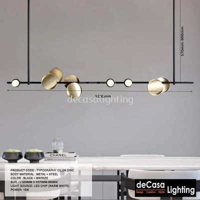 Pre-Order Designer Pendant Light - L1200mm