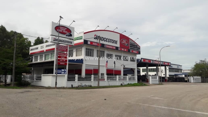 Bridgestone Spandrel Signboard