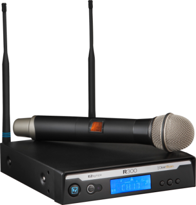 R300-HD.ELECTRO-VOICE Handheld system with PL22 dynamic microphone