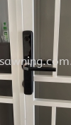 SMART DIGITAL GRILL DOOR LOCK @PANGSAPURI TAMING MUTIARA, KAJANG, SELANGOR SMART DOORL LOCK FOR DOOR GRILL