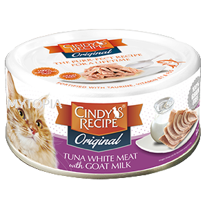 CINDY'S RECIPE ORIGINAL TUNA WITH GOAT MILK 80G