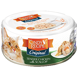 CINDY'S RECIPE ORIGINAL TENDER CHICKEN WITH SCALLOP 80G