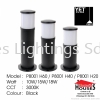 YET P8001 H20 H40 H60 BOLLARD LED Bollard