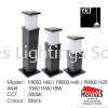 YET P8002 H20 H40 H60 BOLLARD LED Bollard