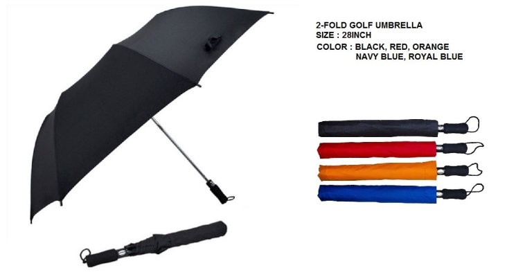 2-FOLD GOLF UMBRELLA