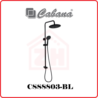 CABANA 2-Ways Functions Shower Set CSS8803-BL