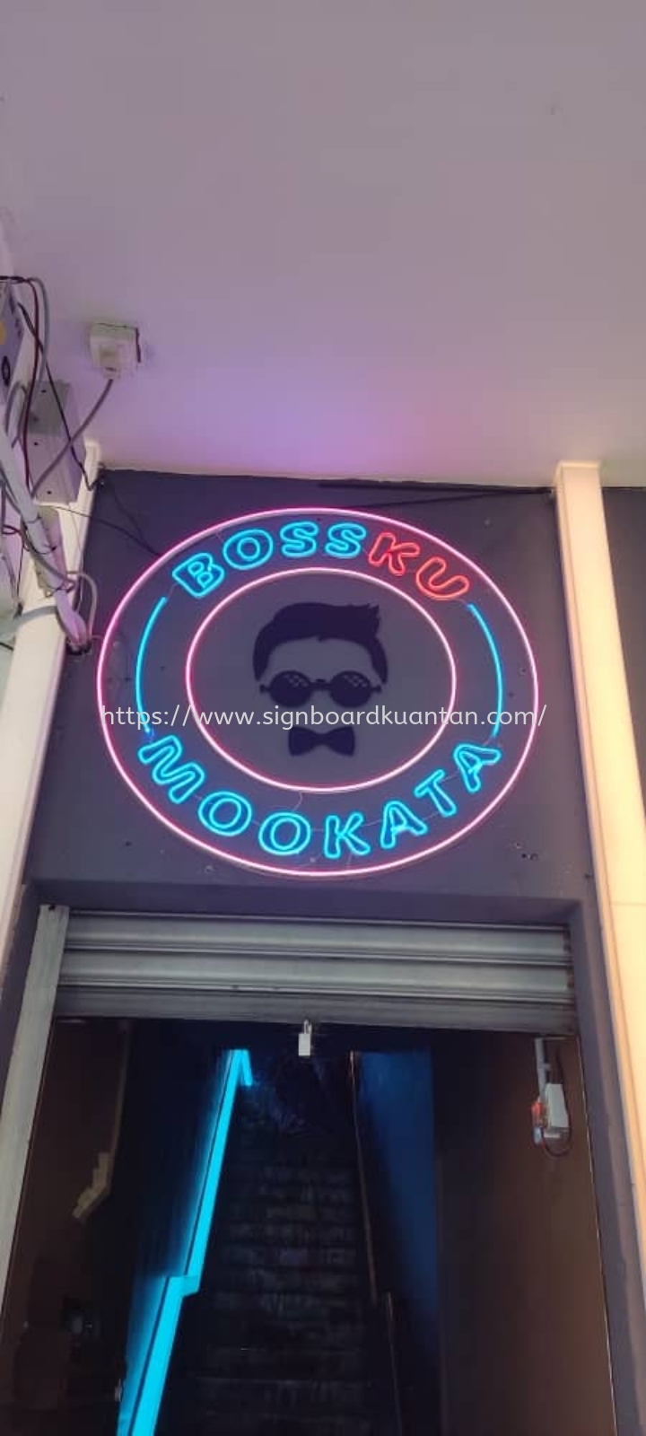 BOSSKU MOOKATA LED NEON SIGNAGE SIGNBOARD AT KUANTAN