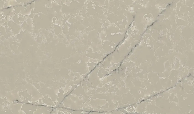 Quartz Stone Agglomerate Model : CRYSTAL WHITE