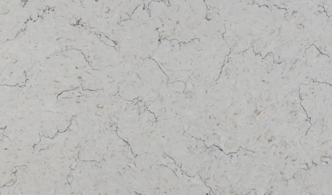 Quartz Stone Agglomerate Model : ROMAN WHITE