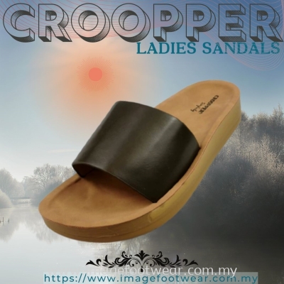 CROOPPER Ladies Comfort Slipper CL-51-81048- KHAKI Colour