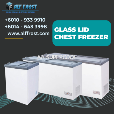 Glass Lid Chest Freezer