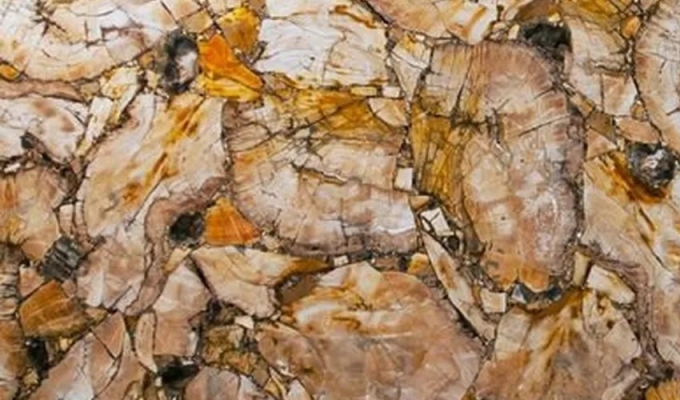 Bahan Batu Model : Batu Kayu Kuning
