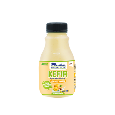 Bright Cow Kefir Mango Peach (6 x 300 ML)