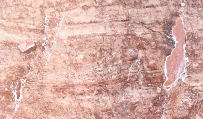 Travertine Slab : Red Travertine