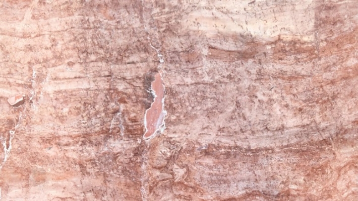 Travertine Slab : Red Travertine