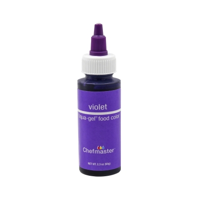 CHEFMASTER, Water Based Liqua Gel Colors, Violet, 2.3 oz