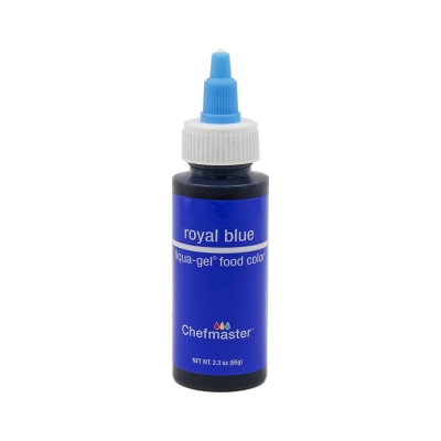 CHEFMASTER, Water Based Liqua Gel Colors, Royal Blue, 2.3 oz