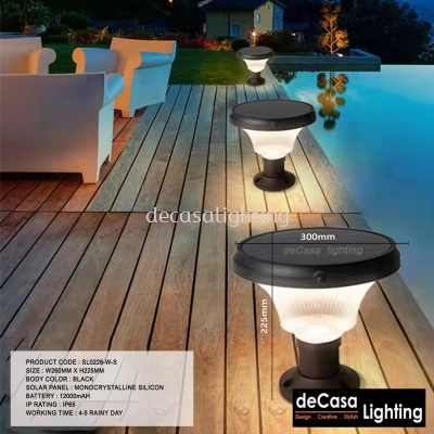 OUTDOOR SOLAR LIGHT (SL0228-W-S)