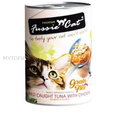 FUSSIE CAT TUNA WITH CHICKEN 400G