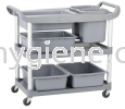 HB KUT-8186 Kitchen Utility Trolley Cart Trolley